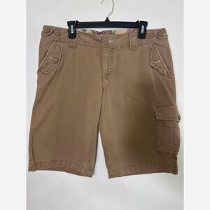 Old Navy Y2K Bermuda Cotton Cargo Shorts Size 12